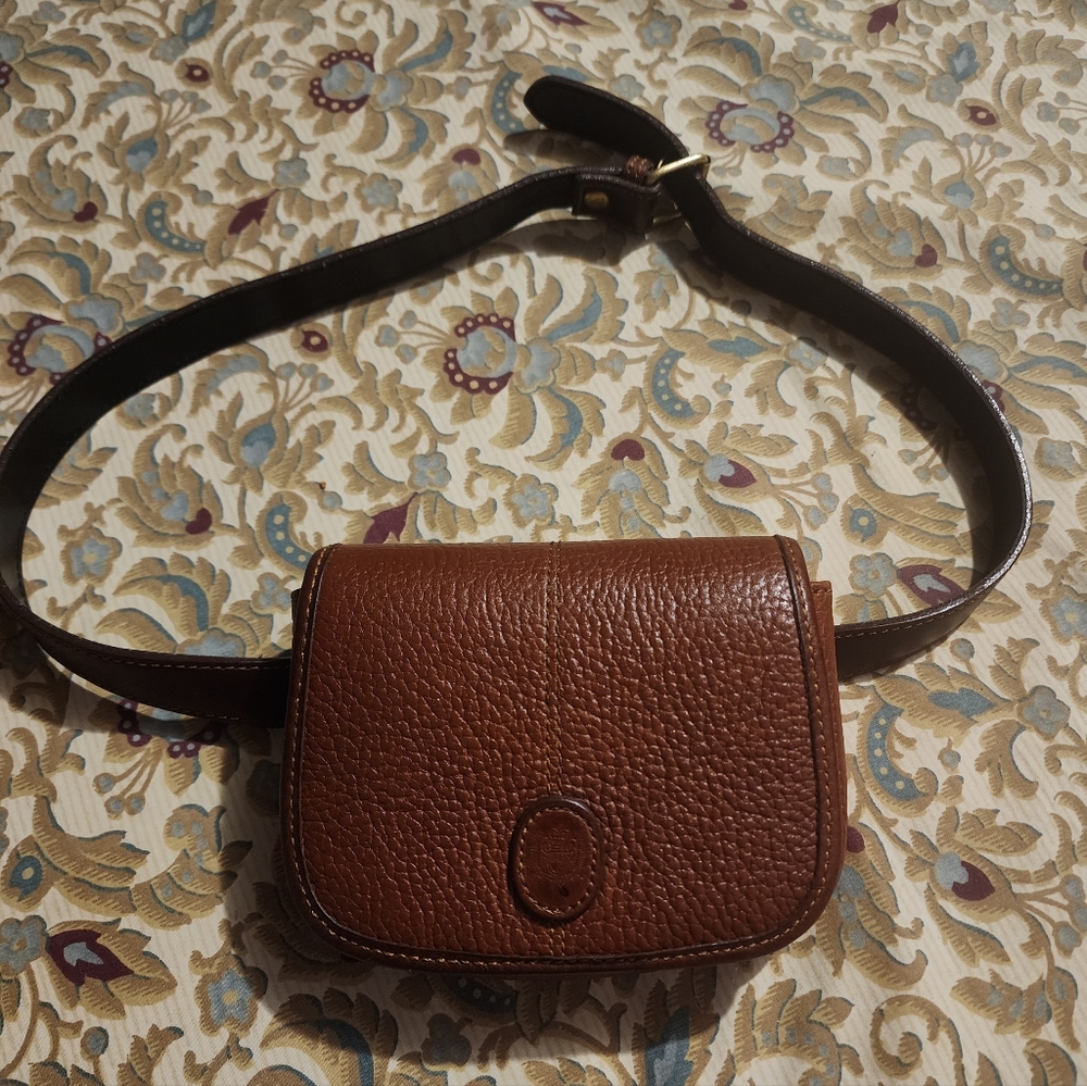 Vintage Liz Claiborne Genuine Leather Belt Bag